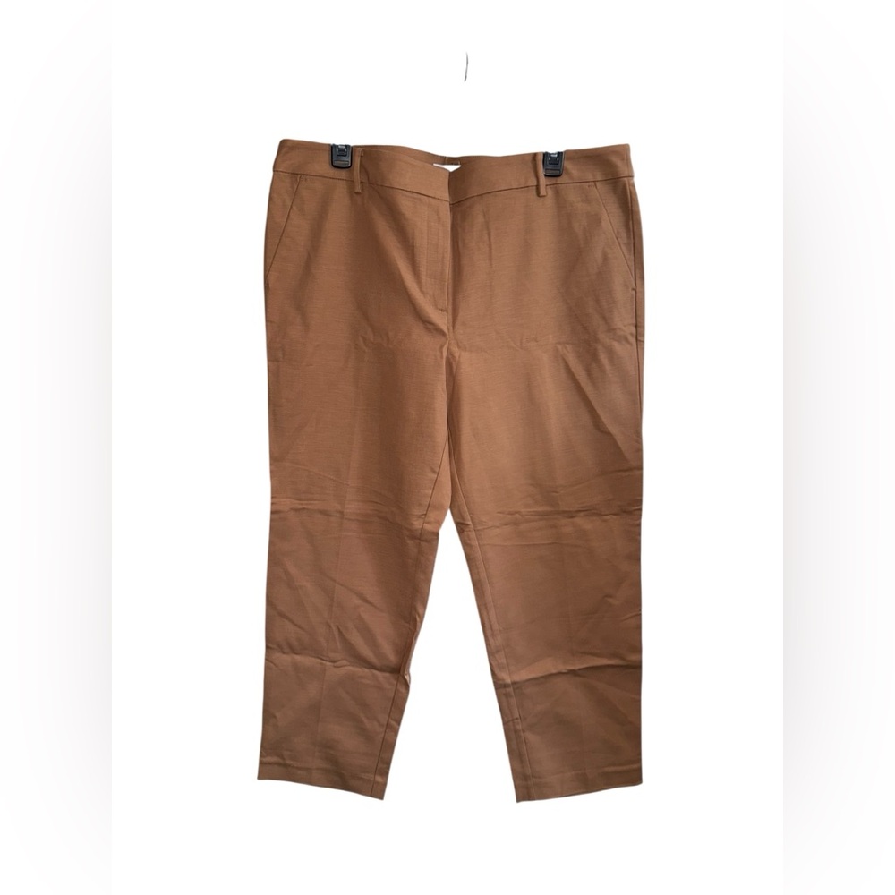 NEW LOFT The Rivera Slim Women's Tan Pants Size 14 - Picture 2 of 7